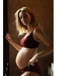 Maternity and nursing seamless bra MILK by Cache Coeur (burgundy) 3
