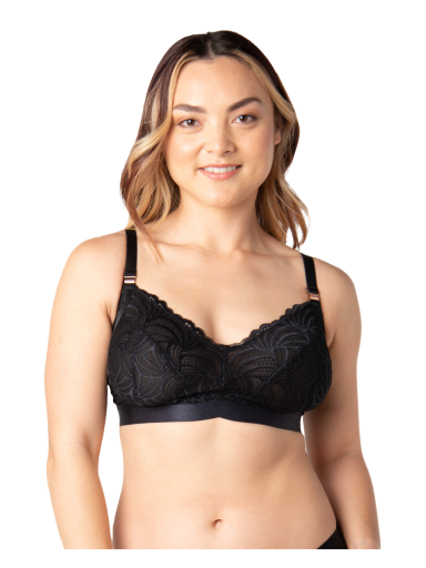 Nursing bra Recycled Warrior Soft Cup, HotMilk (Black)