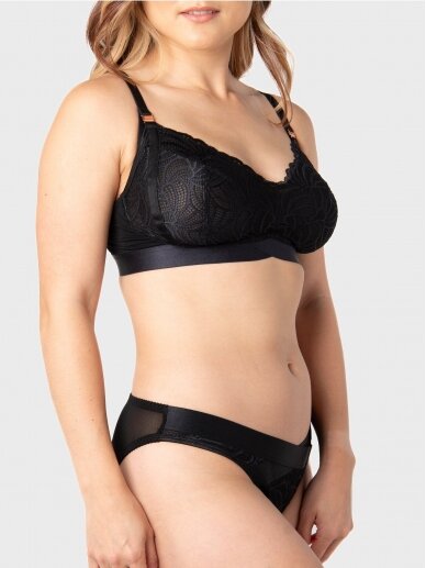 Nursing bra Recycled Warrior Soft Cup, HotMilk (Black) 4