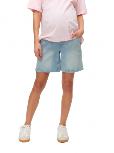Grūtnieču šorti MLOSLO Mama;licious (light blue) Grūtnieču šorti MLOSLO Mama;licious (light blue)