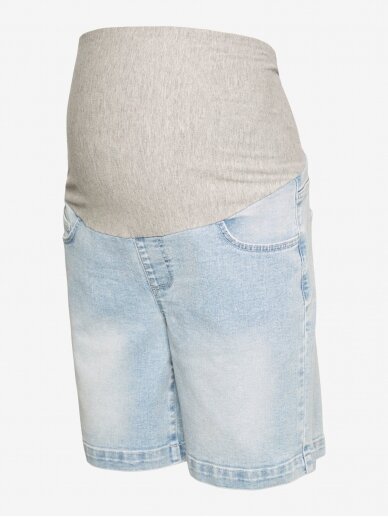 Grūtnieču šorti MLOSLO Mama;licious (light blue) 4