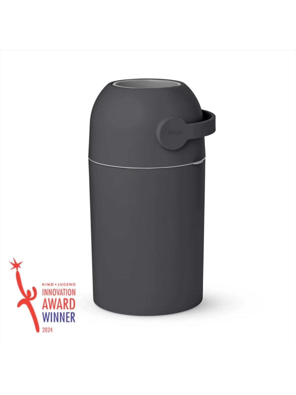 Magic Majestic diaper container, Graphite Magic Majestic diaper container, Graphite