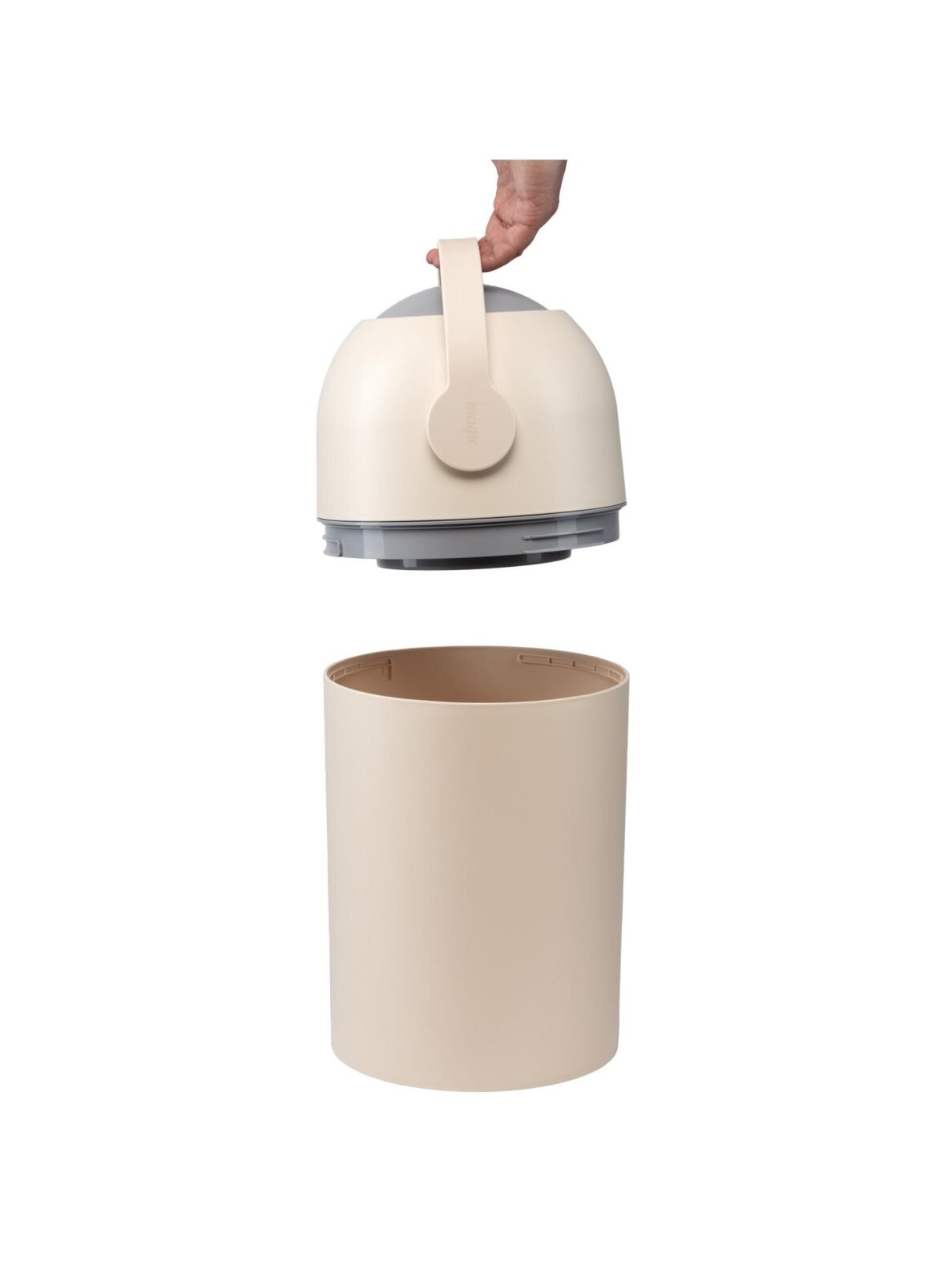 Magic Majestic diaper container, Beige 2 Magic Majestic diaper container, Beige 2