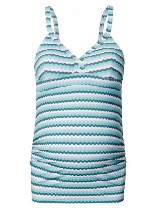 Maternity Swimwear Top, Noppies (Striped)