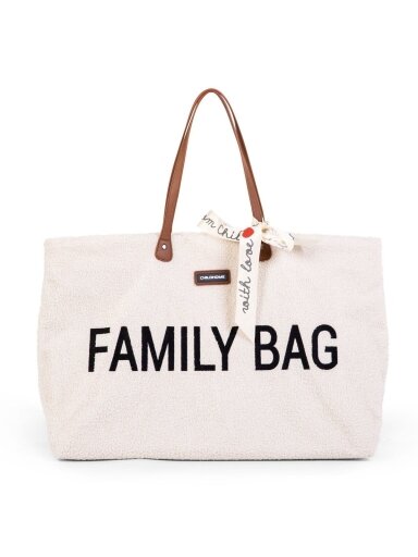 Ģimenes soma Family Bag, Teddy Off White, CHILDHOME