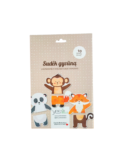 Yes For Skills educational magnets "Put together an animal"