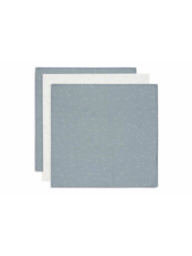 Gauze (muslin) diaper set, 3pcs., 70x70 Jollein