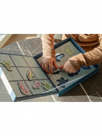Magnetic Tic Tac Toe, Sea friends, FILIBABBA, 3+ 1 Magnetic Tic Tac Toe, Sea friends, FILIBABBA, 3+ 1