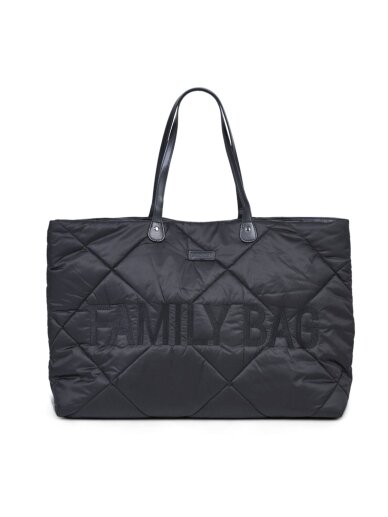 Family Bag Nursery Bag, Childhome (Puffered Black)