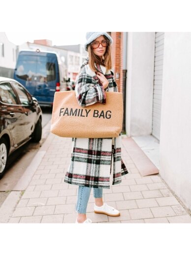 Ģimenes soma Family Bag, Teddy Brown, CHILDHOME 1 Ģimenes soma Family Bag, Teddy Brown, CHILDHOME 1