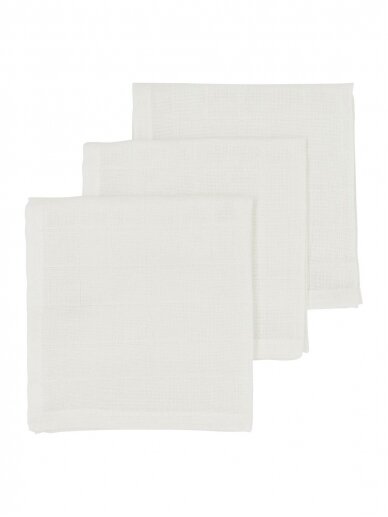Muslīna autiņš 30x30, 3 gab., Meyco Baby Muslīna autiņš 30x30, 3 gab., Meyco Baby