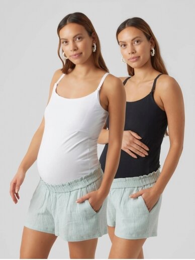 Barošanas topiņš apakškrekls, 2gab. Mama;licious (Black/white) 1 Barošanas topiņš apakškrekls, 2gab. Mama;licious (Black/white) 1