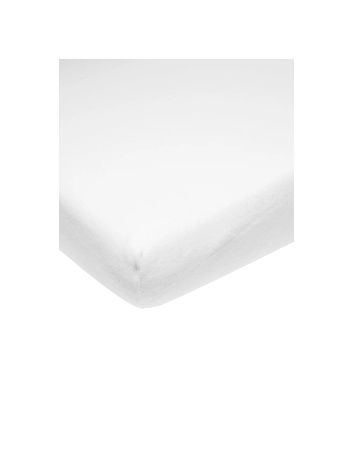 MEYCO BABY Molton Stretch protective fitted sheet, white, 60x120 cm, 2 pcs MEYCO BABY Molton Stretch protective fitted sheet, white, 60x120 cm, 2 pcs