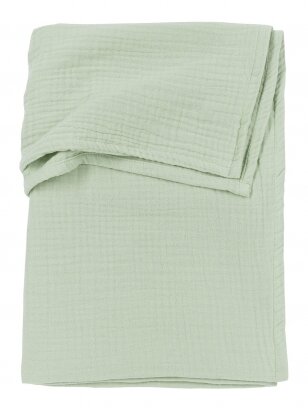 Muslin blanket 100x150, Meyco Baby Soft green