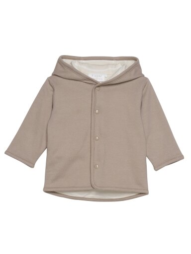 Cotton jacket with hood, Fixoni (Sand) Cotton jacket with hood, Fixoni (Sand)