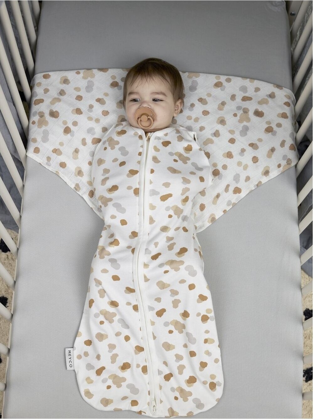 Ietinamais autiņš, 70cm., TOG 0.3, Meyco Baby 4 Ietinamais autiņš, 70cm., TOG 0.3, Meyco Baby 4