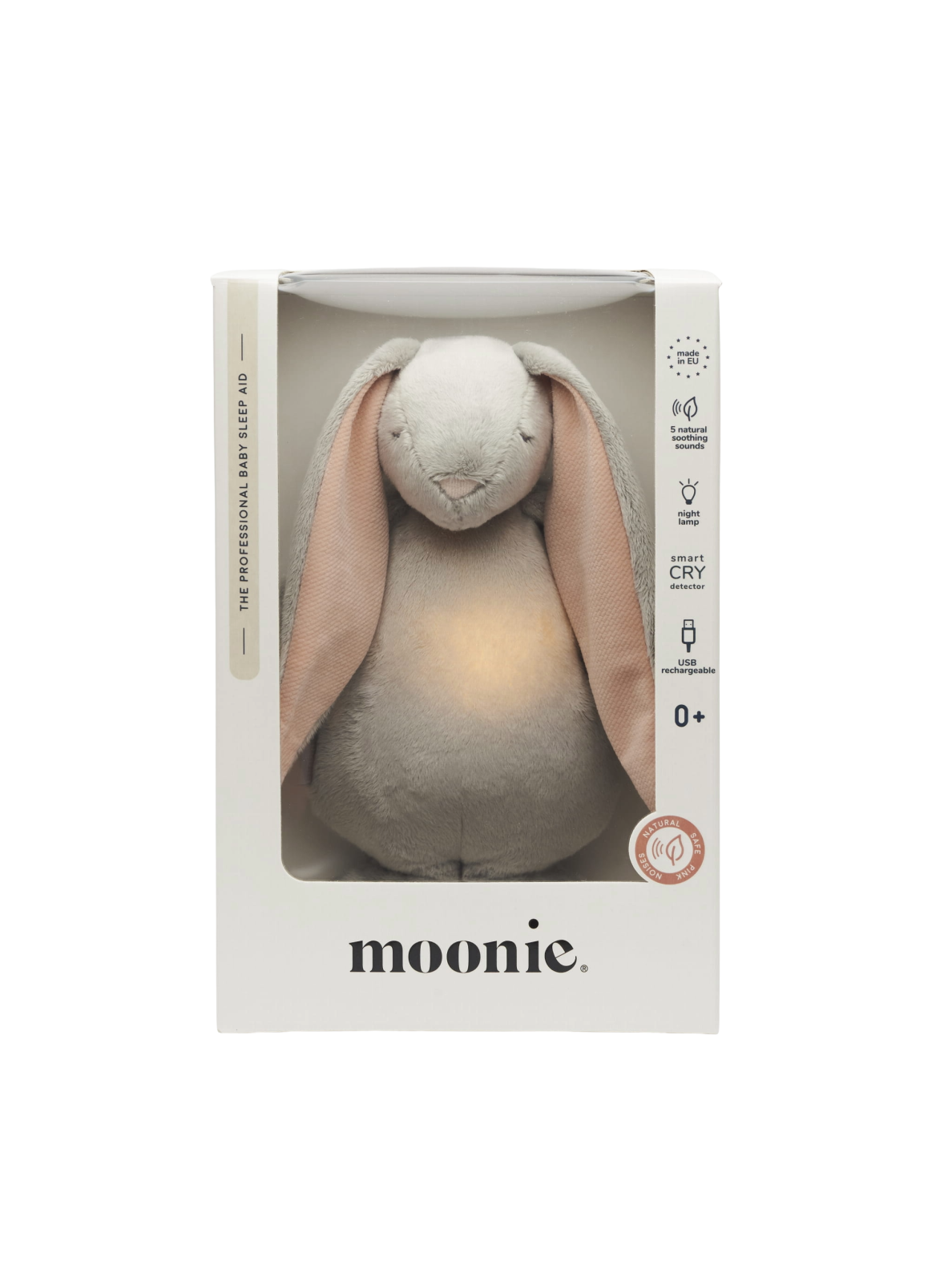 MOONIE 2.0 - CLOUD THE HUMMING BUNNY WITH LAMP MOONIE 2.0 - CLOUD THE HUMMING BUNNY WITH LAMP