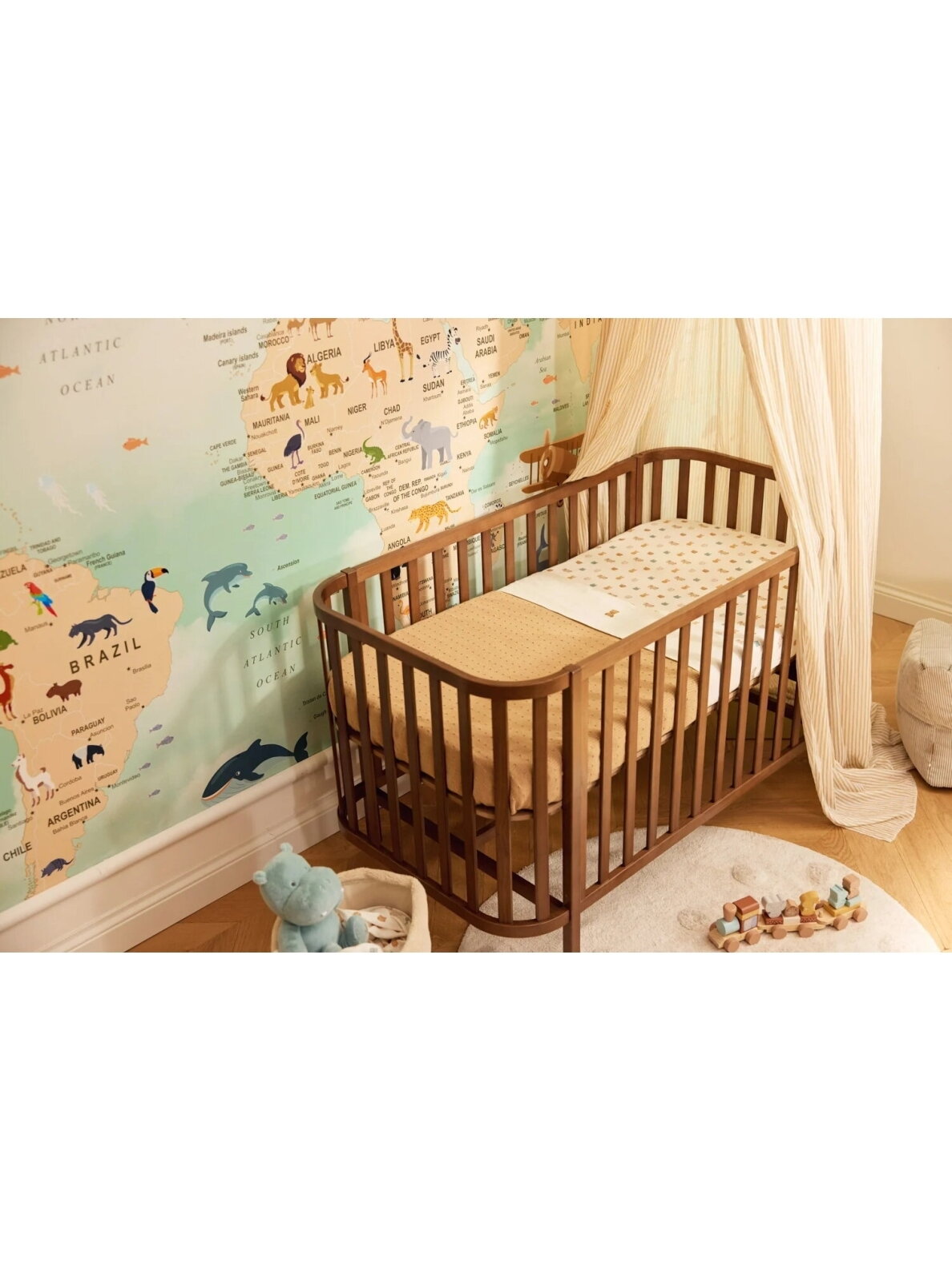 Mīkstā rotaļlieta „Hippo Happy” Jollein 6