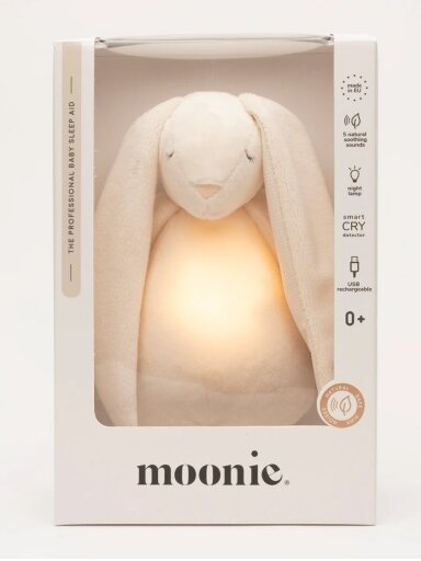 Moonie Dungojošais Zaķis ar lampu (Cream)