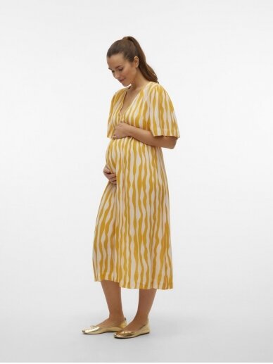 Midi maternity dress, MLPOLLY, Mama;licious 3