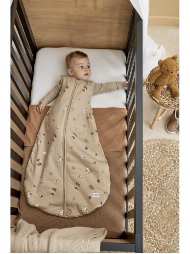 Sleeping bag for baby, Meyco Baby, Foret Animals Stand, 98cm 3