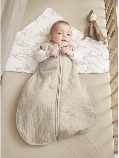 Sleeping bag for baby, 90cm TOG 2.0, Meyco Baby (Sand) 1 Sleeping bag for baby, 90cm TOG 2.0, Meyco Baby (Sand) 1