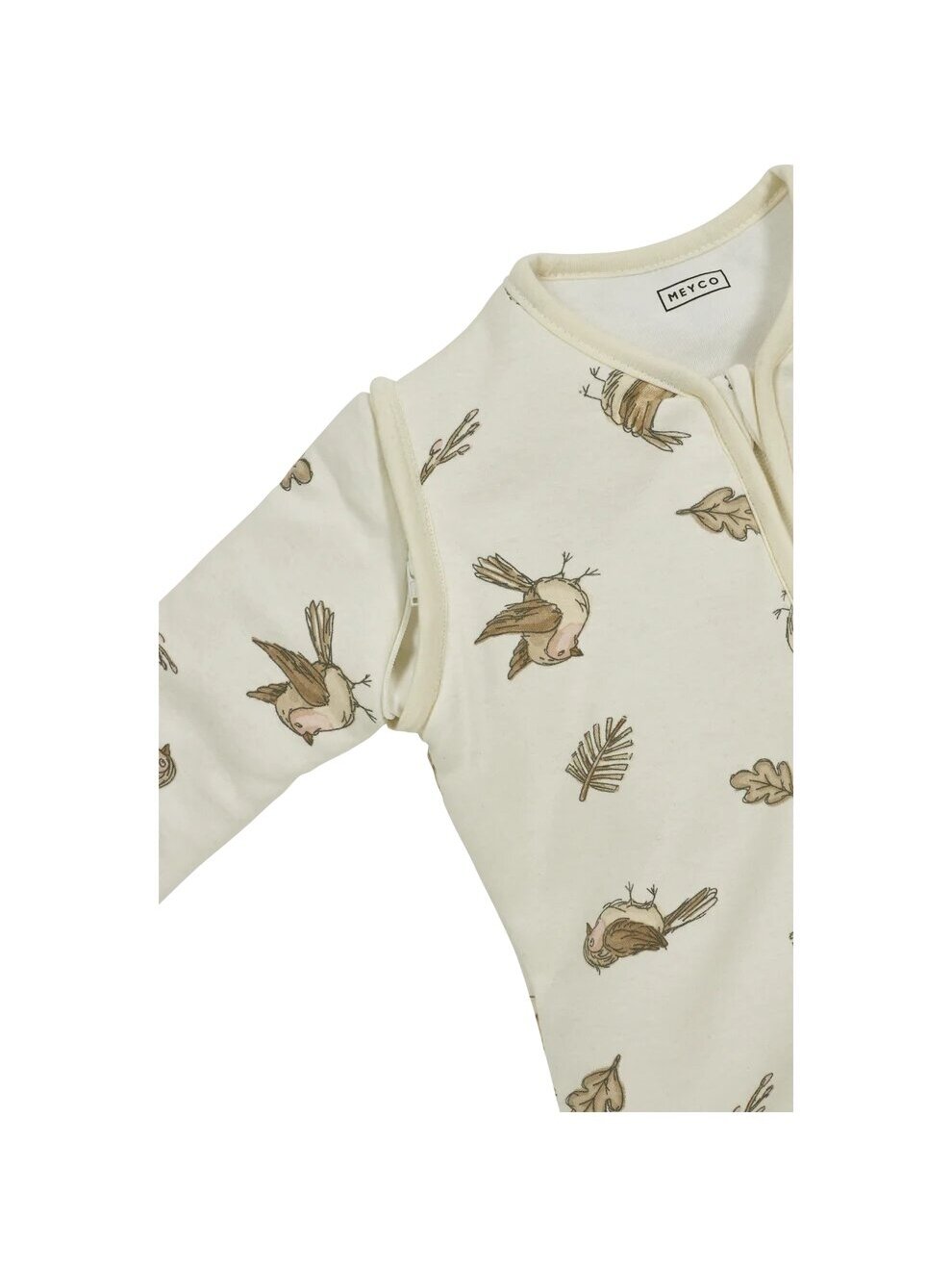Sleeping bag for baby, Meyco Baby, 90cm, TOG 2.5(Robin multi) 3