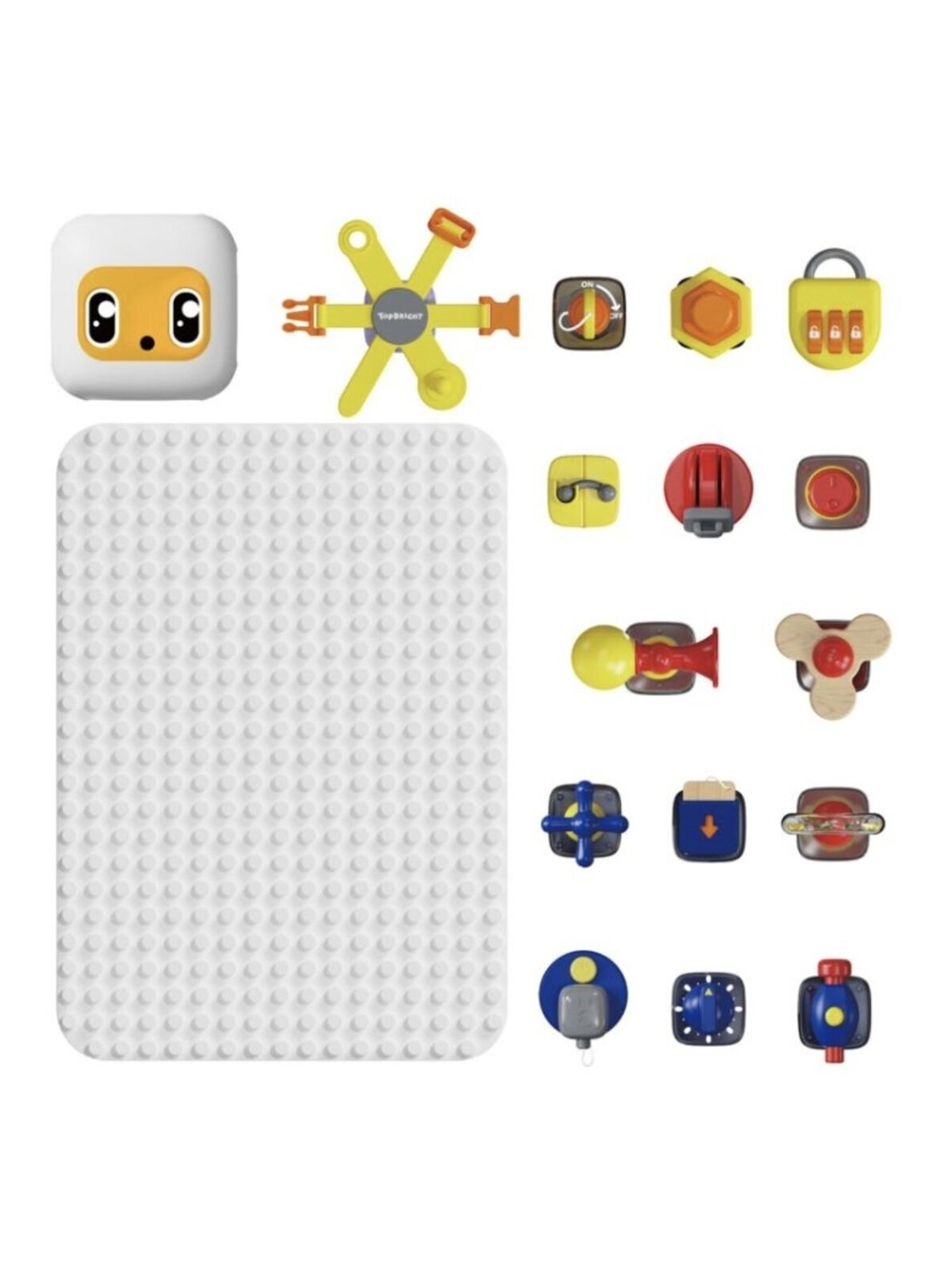 Montessori Busy Board Deluxe Set, Top Bright 1