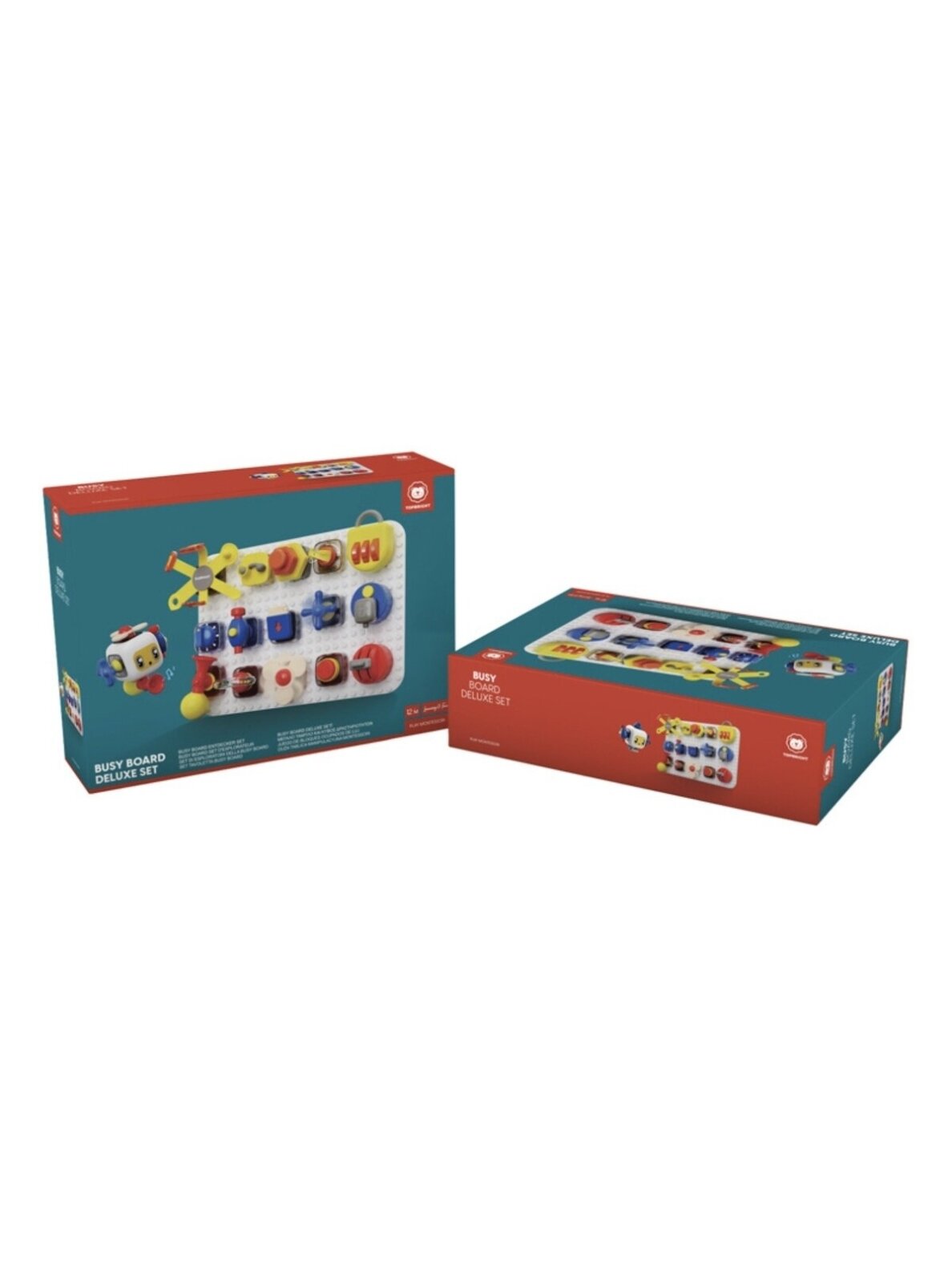 Montessori Busy Board Deluxe Set, Top Bright 2 Montessori Busy Board Deluxe Set, Top Bright 2