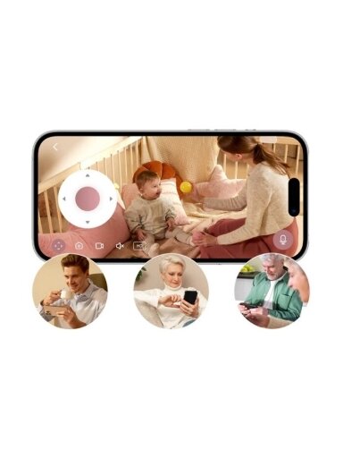 MOMCOZY SMART 5.0 COLLU VIDEO AUKLE BM04 AR WIFI FUNKCIJU