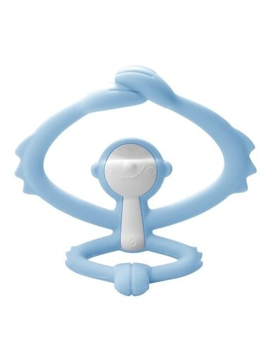Mombella Monkey Teether Light blue