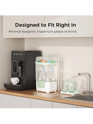 Momcozy 4-in-1 pudeļu sterilizators