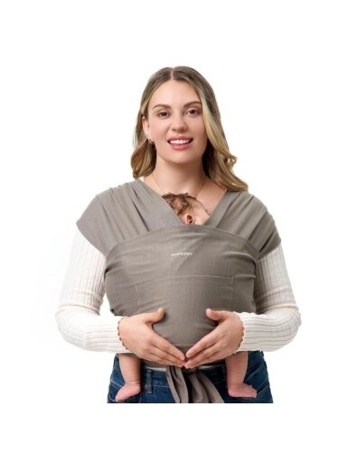 Momcozy baby carrier (Gray) (Kopija) (Kopija)