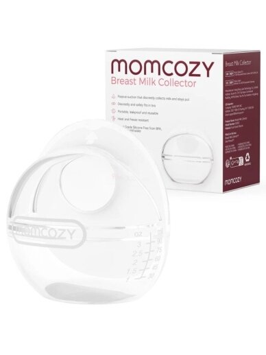 MOMCOZY breast milk collection container 90ml, 1 pc.