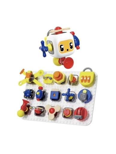 Montessori Busy Board Deluxe Set, Top Bright Montessori Busy Board Deluxe Set, Top Bright
