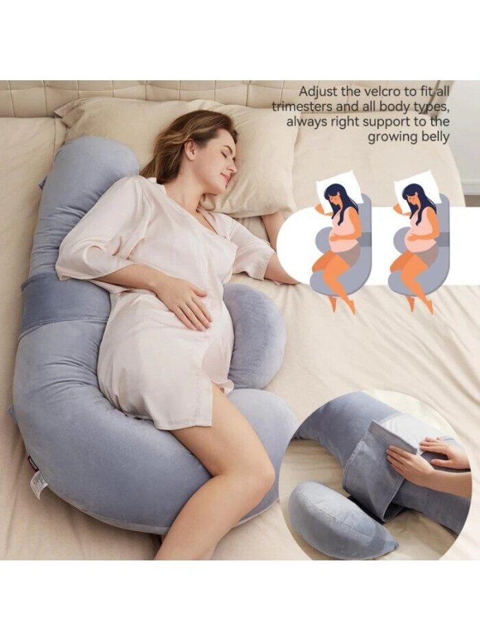 MOMCOZY pillow for pregnant and nursing women, F-shaped 3 MOMCOZY pillow for pregnant and nursing women, F-shaped 3