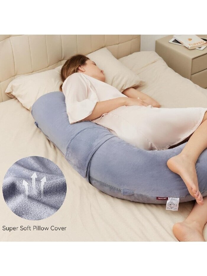 MOMCOZY pillow for pregnant and nursing women, F-shaped 2 MOMCOZY pillow for pregnant and nursing women, F-shaped 2