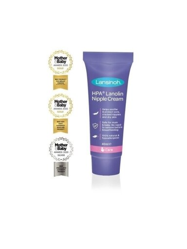 Krūšu krēms ar lanolīnu Lansinoh 40 ml Krūšu krēms ar lanolīnu Lansinoh 40 ml