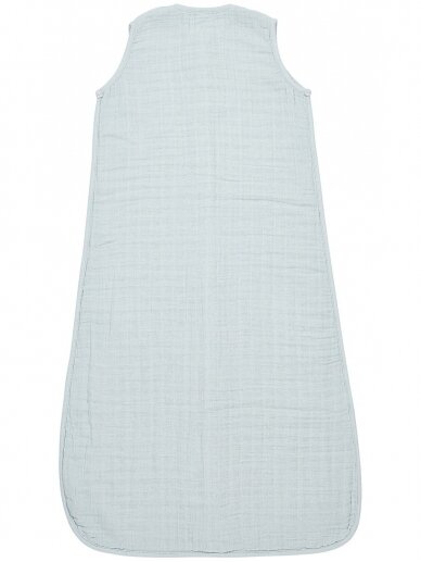 Muslin sleeping bag, TOG 0.5, 70cm, Meyco Baby uni grey blue 3 Muslin sleeping bag, TOG 0.5, 70cm, Meyco Baby uni grey blue 3