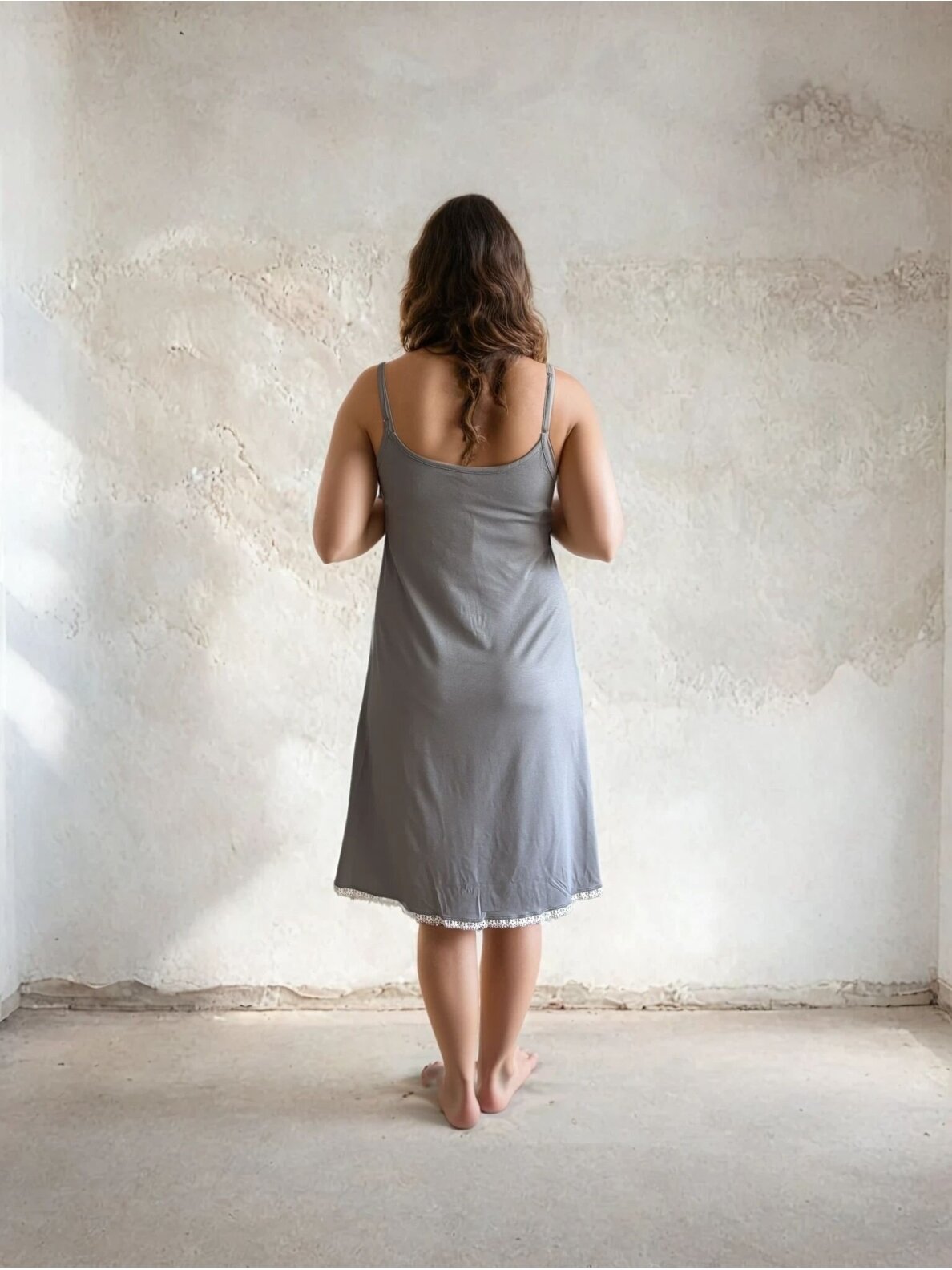 Nightwear for pregnant and nursing women, Milami, Gudo (Grey) 1 Nightwear for pregnant and nursing women, Milami, Gudo (Grey) 1