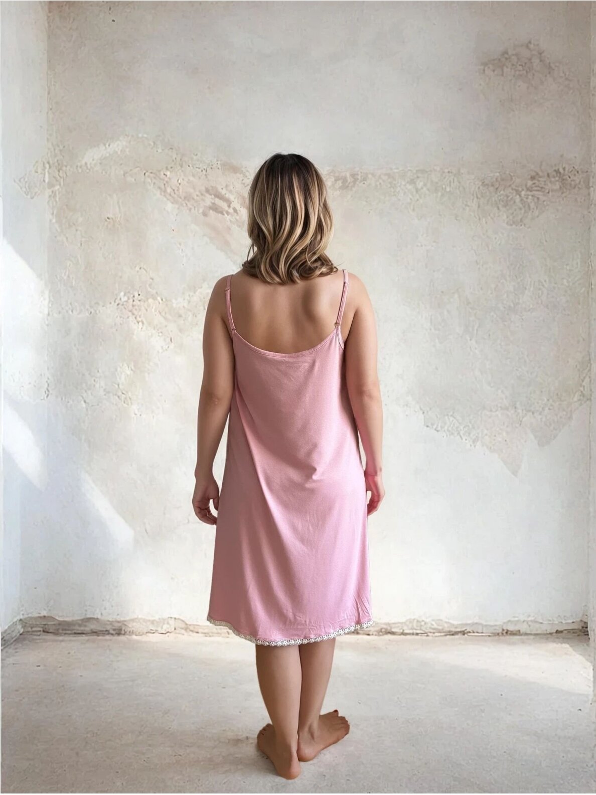 Nightwear for pregnant and nursing women, Milami, Gudo (Pink) 2 Nightwear for pregnant and nursing women, Milami, Gudo (Pink) 2