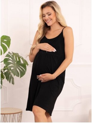 Nightwear for pregnant and nursing, Merry, ForMommy, black