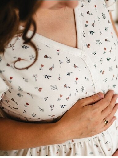Naktsveļa grūtniecēm un sievietēm, Linda EEVI (Ecru)
