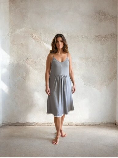 Nightwear for pregnant and nursing women, Milami, Gudo (Grey)