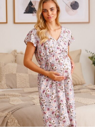 Maternity breastfeeding nightdress by DN 5316 4
