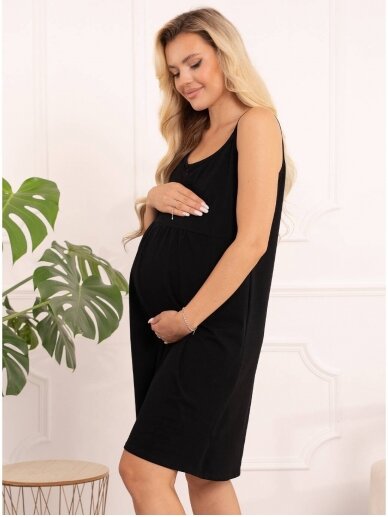 Nightwear for pregnant and nursing, Merry, ForMommy, black 7