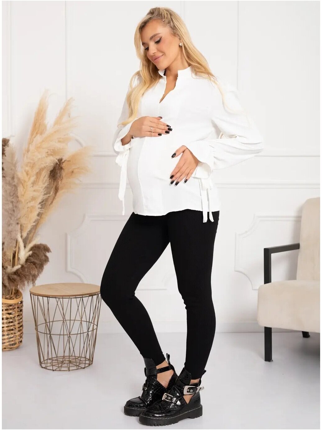 Maternity leggings, Lisbona, ForMommy (black) 5 Maternity leggings, Lisbona, ForMommy (black) 5