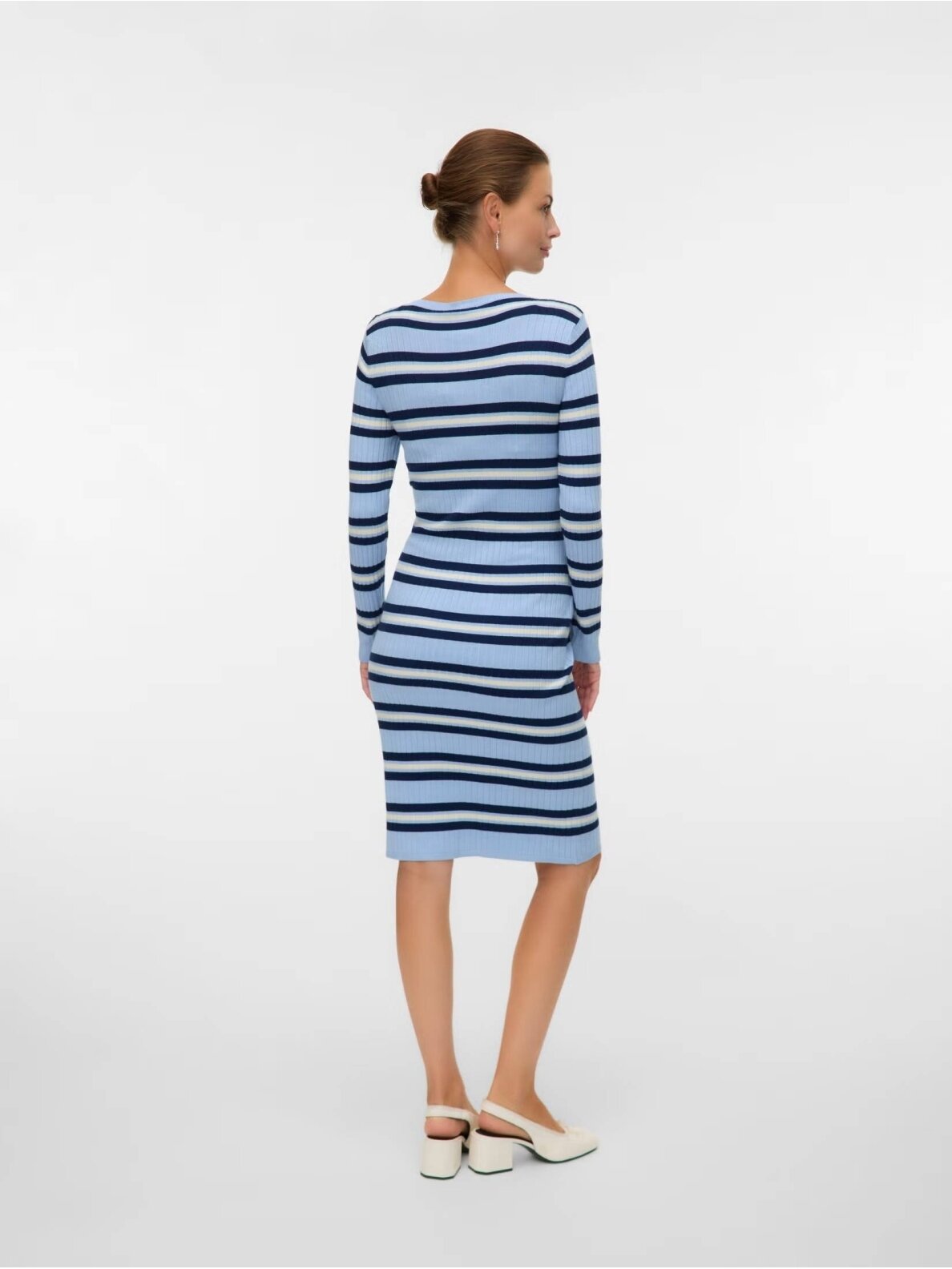 Grūtnieču kleita MLESRIN, Mama.licious (Light blue/striped) 3