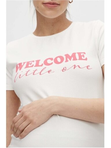 Blūze grūtniecēm, MLWELCOME Mama;licious (white)