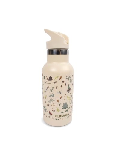 Stainless steel drinking bottle 350ml, Filibabba Stainless steel drinking bottle 350ml, Filibabba